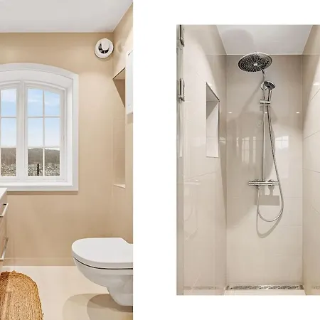 דירה Dinbnb I Unbeatable View I 40 Sqm Terrace I High Standard ברגן